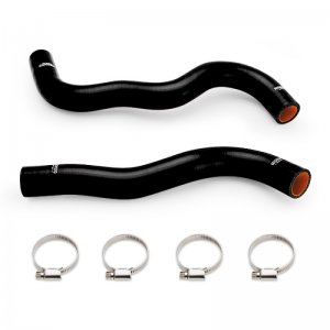 Honda Civic Radiator Coolant Hose Kit - Upper and Lower - Mishimoto - Silicone - Black - 1.5T - `16-`21
