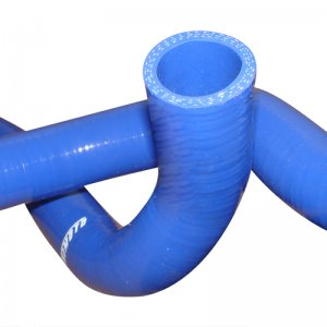 Honda Civic Radiator Hose Kit - Mishimoto - Silicone - Blue - 1.6L - `88-`91