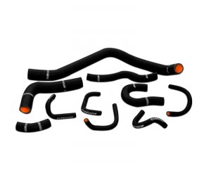 Honda Civic Radiator Hose Kit - Mishimoto - Silicone - Black - 1.5L, 1.6L - `88-`91