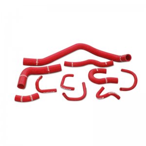 Honda Civic Radiator Hose Kit - Mishimoto - Red - 1.5 Liter, 1.6 Liter - `88-`91