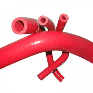 Honda Civic Radiator Hose Kit - Mishimoto - Red - 1.5 Liter, 1.6 Liter - `88-`91