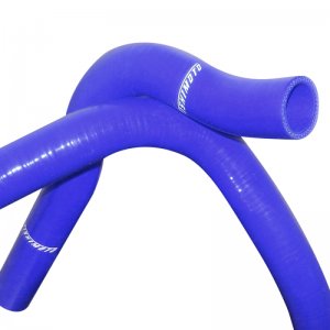 Honda Civic Radiator Hose Kit - Mishimoto - Silicone - Blue - 1.6L - `92-`00