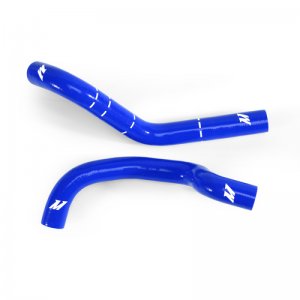 Honda Civic Radiator Hose Kit - Mishimoto - Silicone, K-Series Swap - Blue - `92-`00