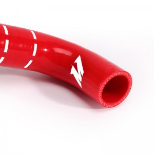 Honda Civic Radiator Hose Kit - Mishimoto - Silicone, K-Series Swap - Red - `92-`00
