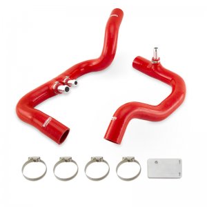 Jeep Gladiator Radiator Coolant Hose Kit - Mishimoto - Silicone - Red - 3.6L - 2018