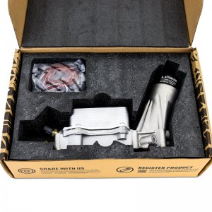 Jeep Wrangler JK Oil Filter Housing Kit - Mishimoto - Aluminum - 3.6L - `12-`18