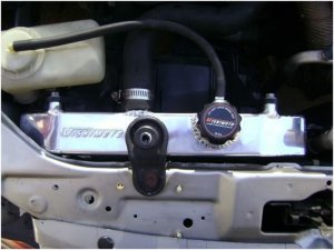 Honda Civic Radiator - Mishimoto - Performance Aluminum - `92-`00