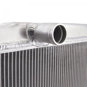 Honda Civic Radiator - Mishimoto - Type R Performance Aluminum - Polished - K20C1 - `17-`21