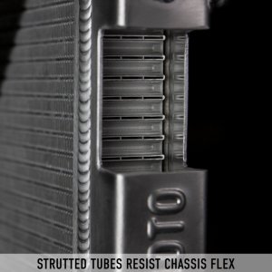 Jeep Wrangler JL Radiator - Front - Mishimoto - Performance Aluminum - 2.0L - 2018