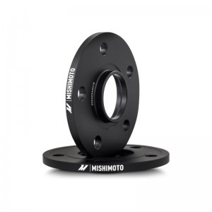 Honda Civic Wheel Spacers - Mishimoto - 5x120 - 64.1 CB - M14 x1.5 - 10mm - Black