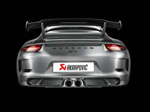 Porsche 911 Performance Exhaust - Akrapovic - Slip-On Line - Titanium - `14-`17