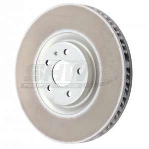 Porsche Macan Brake Rotor (1) - Left Front - SHW Performance - Smooth Monobloc - 3.0L - `19-`21