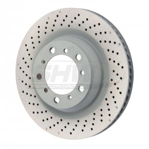 Porsche Boxster SHW Drilled Monobloc Rotors