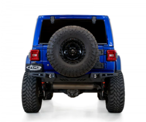 Jeep Wrangler JL Rear Bumper - Rear - Addictive Desert Designs - Stealth Fighter - Hammer Black - `18-`23