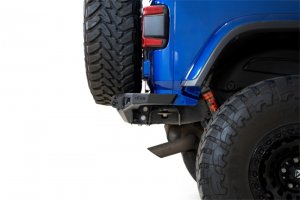 Jeep Wrangler JL Rear Bumper - Rear - Addictive Desert Designs - Stealth Fighter - Hammer Black - `18-`23