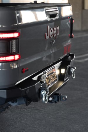 Jeep Gladiator Rear Bumper - DV8 Offroad - FS-15 Series - Black - `20-`23