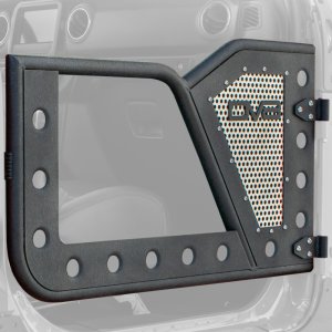 Jeep Wrangler JL Rock Door - Front - DV8 Offroad - Perforated Aluminum Mesh
