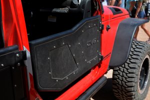 Jeep Wrangler JK Half Doors - Front - DV8 Offroad - `07-`18