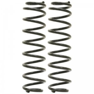 Jeep Gladiator Coil Springs - Front - RockJock - 3.5in Lift - Gloss Black - 3.6L