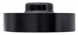 Jeep Gladiator Coil Spring Spacers - Rear - RockJock - Mojave, Axle Side - Black