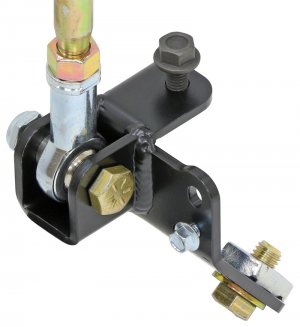 Jeep Gladiator Sway Bar Kit - Rear - RockJock - Antirock Sway Bar Kit Rear Forged Arms - Semi-gloss Black