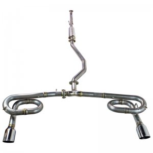 Honda Civic Performance Exhaust - Remark - Catback Exhaust - Dual Stainless Steel Tips - 2022+