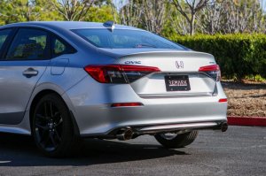 Honda Civic Performance Exhaust - Remark - Catback Exhaust - Dual Stainless Steel Tips - 2022+