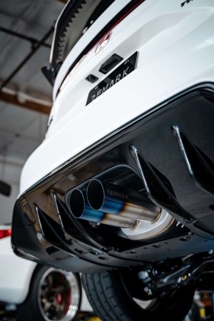 Honda Civic Performance Exhaust - Remark - Cat-Back Titanium Exhaust/SUS304 Front Pipe - 2023+