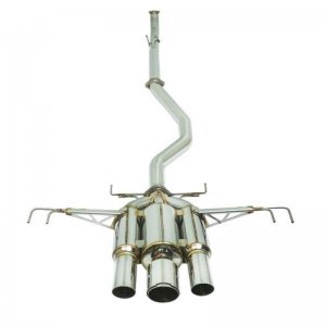 Honda Civic Performance Exhaust - Remark - Cat Back Spec III w/Stainless Steel Cover - 2017