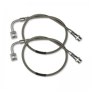 Jeep Wrangler JK Brake Lines - Front - Rock Krawler - Long Travel Stainless Steel - `07-`18