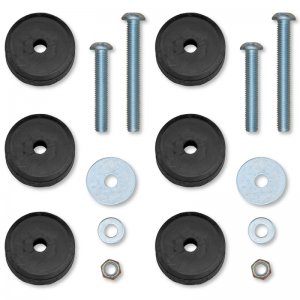 Jeep Wrangler JK Bump Stop Kit - Front + Rear - Rock Krawler - Stackable - `07-`18