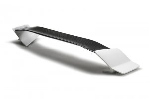 Honda Civic Rear Spoiler - TT-Style - FRP with Carbon Fiber Center - Seibon - `16 - `20 2DR