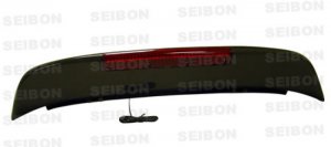Honda Civic Rear Spoiler - Seibon - SP Carbon Fiber w/LED - `92-`95