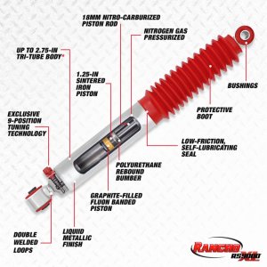 Jeep Gladiator Shock Absorber - Rancho - RS9000XL - `20-`21
