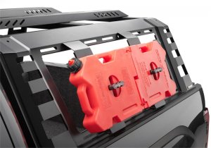 Jeep Gladiator Truck Rack - Undercover - Ascend Overland - Black