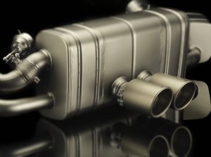 Porsche Boxster AKR Slip-On Line - Titanium