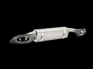 Porsche 911 Performance Exhaust - Akrapovic - Slip-On Line - Titanium w/ Carbon Titanium Tips - `14-`15