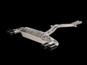 Porsche Cayenne Performance Exhaust System - Akrapovic - Evo Cat Back - Titanium