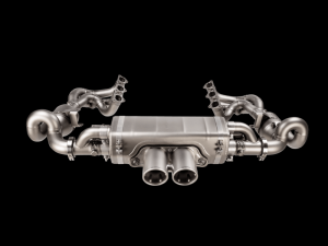 Porsche 911 Performance Exhaust - Akrapovic - Slip-On Race Line (Titanium) w/Titanium Tips - `21-`22