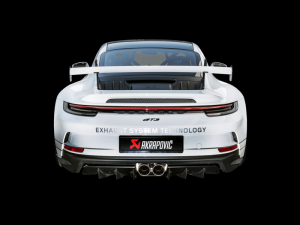 Porsche 911 Performance Exhaust - Akrapovic - Slip-On Race Line (Titanium) w/Titanium Tips - `21-`22