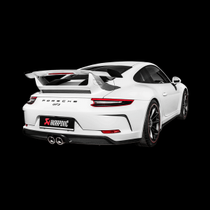 Porsche 911 Performance Exhaust - Akrapovic - Slip-On Race Line (Titanium) w/Header/Link Pipes/Tail Pipes - 2018