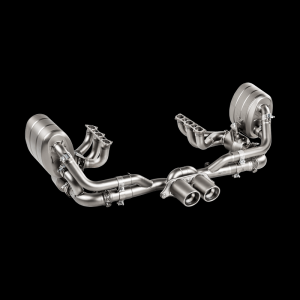 Porsche 911 Performance Exhaust - Akrapovic - Slip-On Race Line (Titanium) w/Header/Tail Pipes - 2018