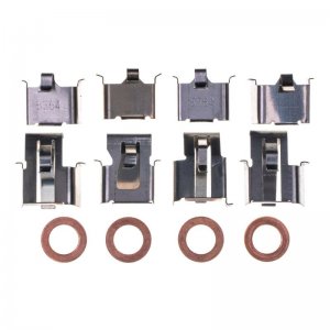 Honda Civic Calipers - Front - PowerStop - Black - `90-`00