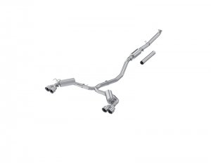 Honda Civic Performance Exhaust - Rear - MBRP - Cat Back, Dual Split Rear, Armor Lite, Swappable Resonator And Straight Mid-Pipe - 1.5L - `22-`24