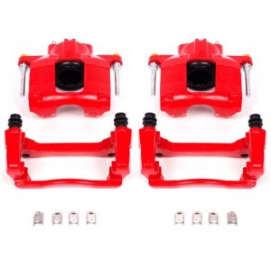Jeep Wrangler JK Calipers - Front - PowerStop - Floating - Red - `07-`18