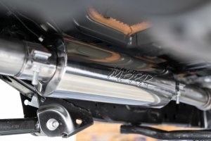 Jeep Wrangler JL Cat Back Exhaust - Single Rear Exit - MBRP - T304 - `18-`20