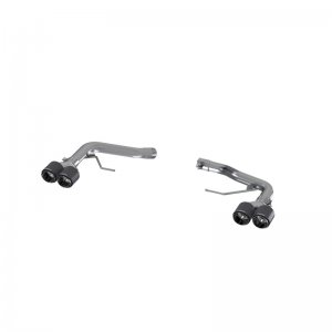 Porsche Macan Performance Exhaust - Rear - MBRP - Armor Pro Axle Back Muffler Bypass, T304 Stainless Steel, Dual Rear Exit, Quad Carbon Fiber Tips - 2014