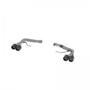 Porsche Macan Performance Exhaust - Rear - MBRP - Armor Pro Axle Back Muffler Bypass, T304 Stainless Steel, Dual Rear Exit, Quad Carbon Fiber Tips - 2014