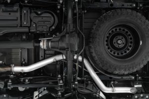 Jeep Gladiator Performance Exhaust - Rear - MBRP - XP Series, 3.0L EcoDiesel, T304SS 3in Filter Back w/ Rear Turn Down - 3.0L - 2021+