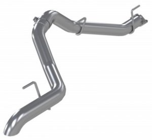 Jeep Gladiator Performance Exhaust - Rear - MBRP - XP Series, 3.0L EcoDiesel, T304SS 3in Filter Back w/ Rear Turn Down - 3.0L - 2021+
